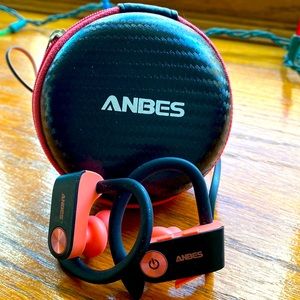 Womens Anbes around the ear Bluetooth earbuds